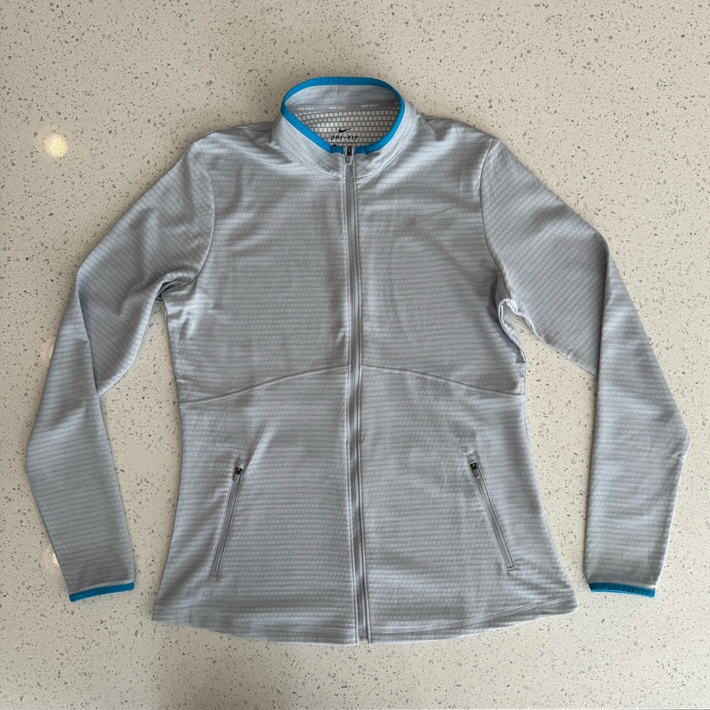 Nike Golf Dri Fit Jacket - Grey - Large
